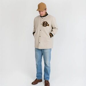 NWT 2024 Dehen Knitting Co 1920 Wool Car Coat Clicker Style XL Made in USA